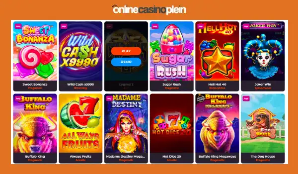 Screenshot Rakoo casino