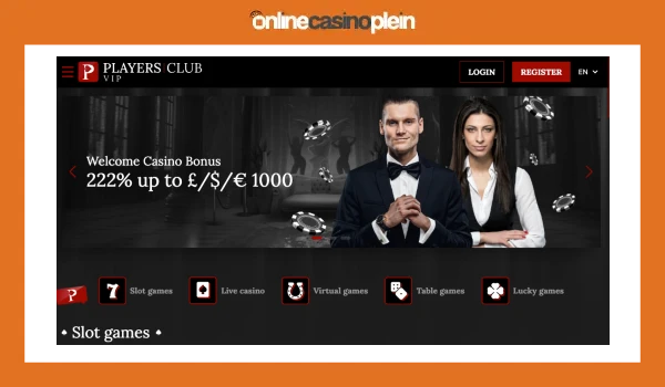 Players club VIP bonus