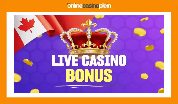 live casino bonus