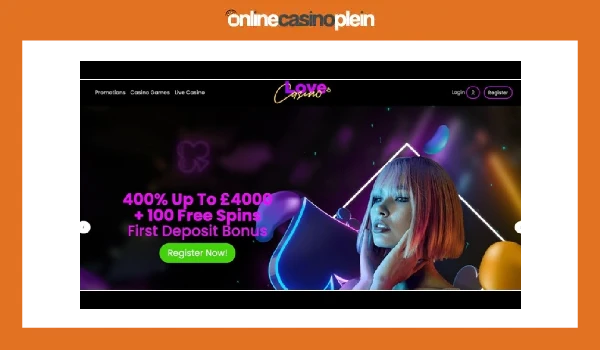 Love casino bonus 