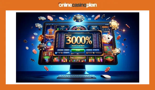 300% Casino Bonus