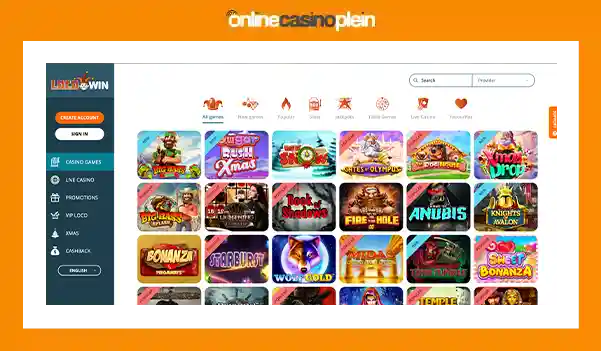 Locowin Casino Games