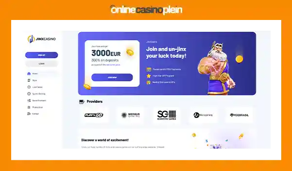 Jinx Casino Online Casino 2024