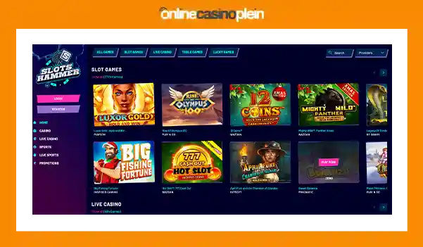 Slots Hammer Online Casino